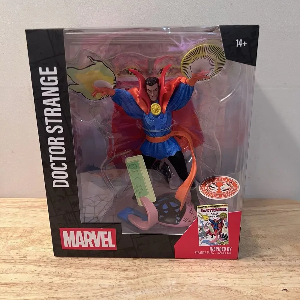 McFarlane Marvel Dr Strange Red Platinum 1:10 Statue #128 NEW